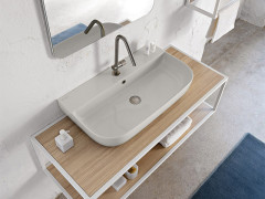 Раковина накладная/ подвесная Scarabeo GLAM 1812/41