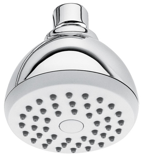 Emmevi, круглая головка для верхнего душа C00654 диаметр 80 мм. ABS, цвет хром