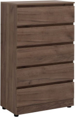 Тумба напольная без раковины Aquanet 700x400 Дуб крафт (5 ящиков)