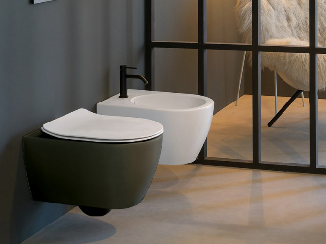 Унитаз подвесной Scarabeo GLAM 5201/TW/37