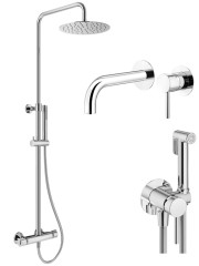 Комплект для душа Plumberia Selection IXO KITZXO6302CR210