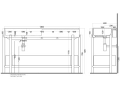 Ящик для структуры CIELO PLINIO PNC115L TL