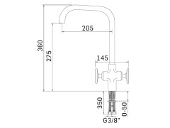 Смеситель для кухни MAMOLI PROGRAMMA CUCINA 721800000001