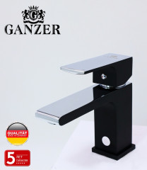 28011-С Смеситель для умыв. (ЧЕНЫЙ) &quot;GANZER&quot;