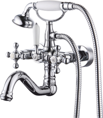 09035 Смеситель двухвентельный для ванны "GANZER