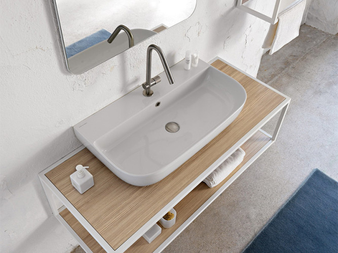 Раковина накладная/ подвесная Scarabeo GLAM 1812