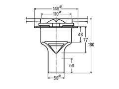 Сифон для душевого лотка VIEGA Advantix 737597
