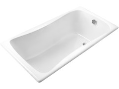 Ванна встраиваемая из материала Flight (композит+акрил) Jacob Delafon ODEON RIVE GAUCHE E6D153-00