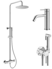 Комплект для душа Plumberia Selection IXO KITZXO6302CR53