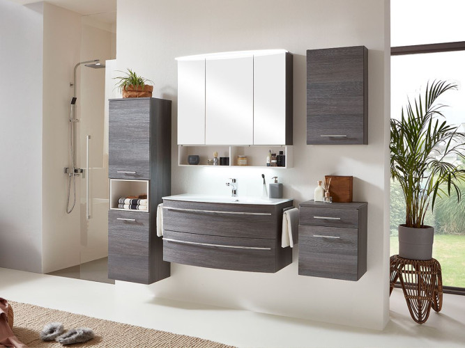 Комплект мебели Marlin 3040city, 1200 мм (2 ящика), цвет каштан графитовый