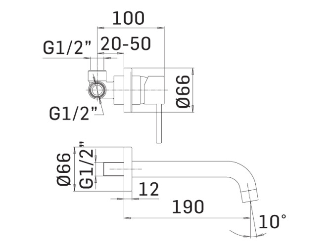 Смеситель для раковины MAMOLI PICO 43870000Z12K