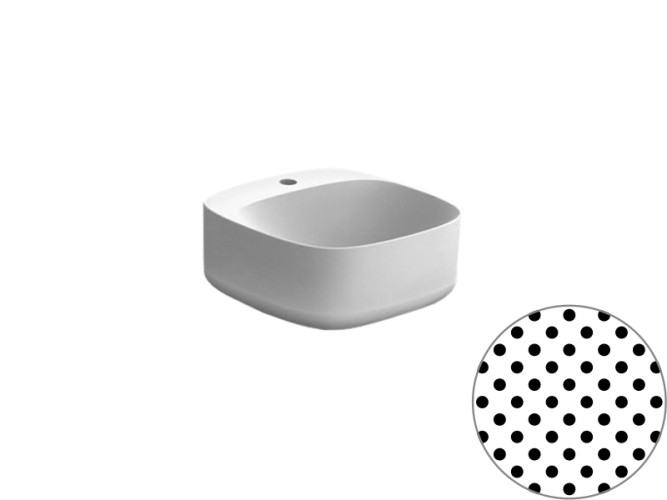 Раковина накладная Scarabeo MOON 5504/SENR