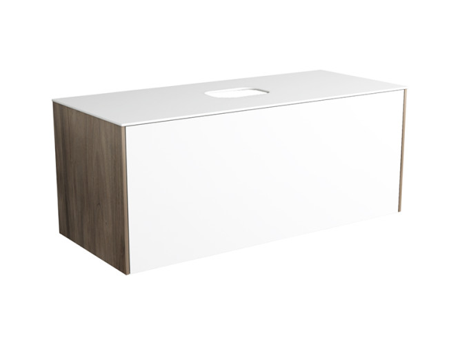 Подвесная тумба для раковины SIMAS FORIU FOM120 bia/bia matt