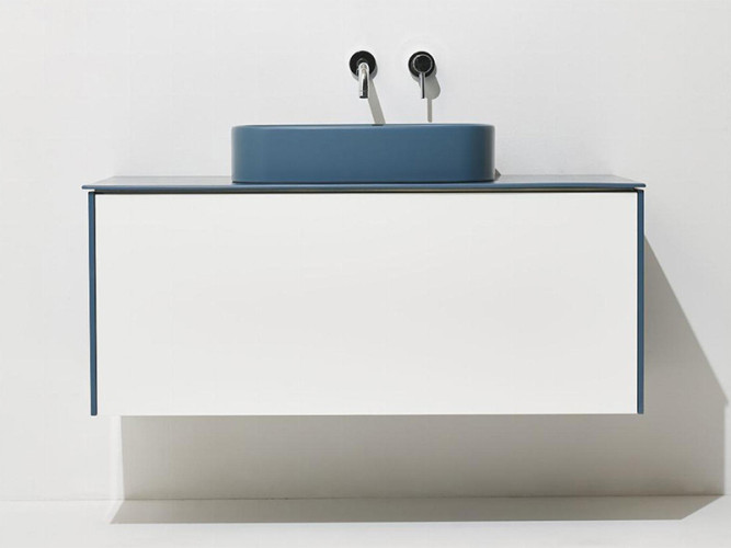 Подвесная тумба для раковины SIMAS FORIU FOM120 bia/bia matt