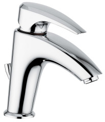 Смеситель Kali с донным клапаном для раковины, цвет хром