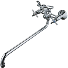 14041 Смеситель двухвентельный для ванны &quot;GANZER&quot;  (8/1шт)