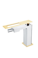 Смеситель Q для биде CHROME GOLD_Комплект