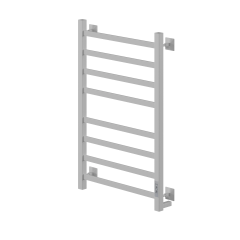 Полотенцесушитель Электрич.кабельный Ника STEP-1 80/40 RAL9016 белый матовый правый тэн