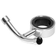 Вешалка крючок ВК 09 с неразъемным кольцом для п/сушителя (кругл.коллектор 32)