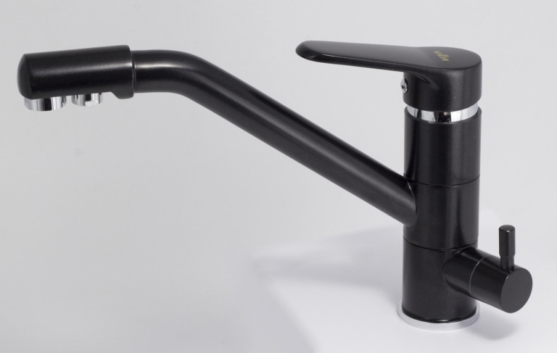 15001-C2 Смес. для кухни под филт. низ. (АНТРАЦИТ) ViEiR (10/1шт)