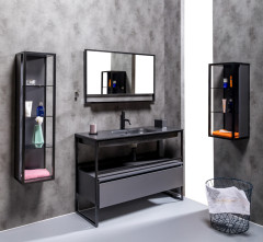 Ящик под консоль LOFT 120 Антрацит, 1 полка