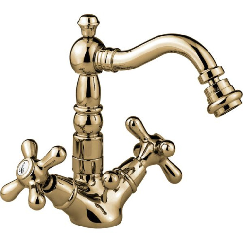 Emmevi Deco Old, смеситель с донным клапаном для биде, цвет бронза