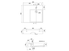 Раковина накладная/ подвесная Scarabeo TEOREMA 2.0 PLUS 5148