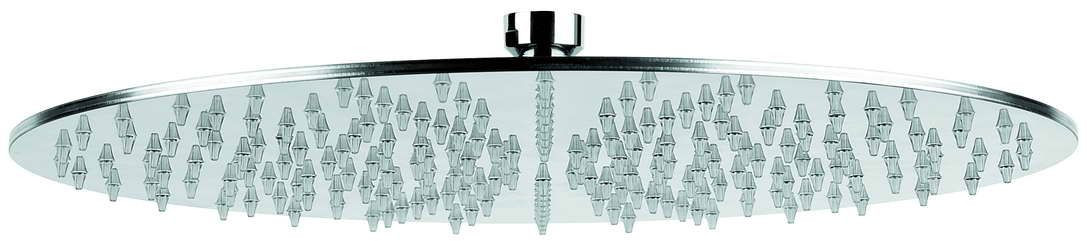 Emmevi, круглая головка для верхнего душа C06650 диаметр 300 мм. Сталь, цвет хром