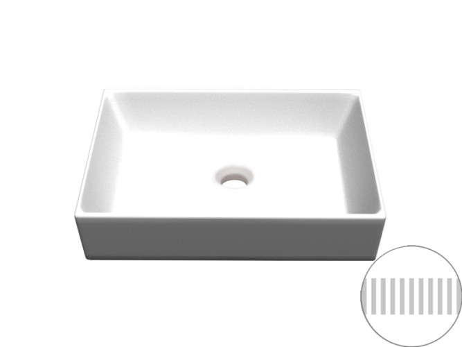 Раковина накладная Scarabeo TEOREMA 2.0 5101/RENT