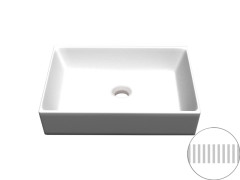 Раковина накладная Scarabeo TEOREMA 2.0 5101/RENT