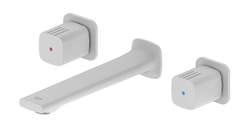 473013-F Встроенный смес для рак. (БЕЛЫЙ) ViEiR  (8/1шт)