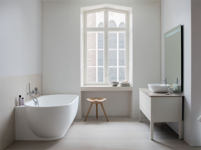 Ванна с углом слева DURAVIT LUV 700431000000000