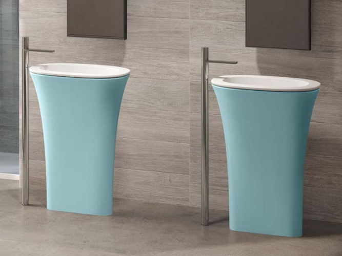 Колонна для раковины с сифоном CIELO AMEDEO AMCOLO PL