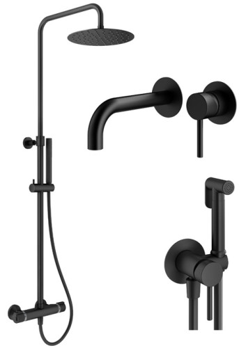 Комплект для душа Plumberia Selection IXO KITZXO6302NO210