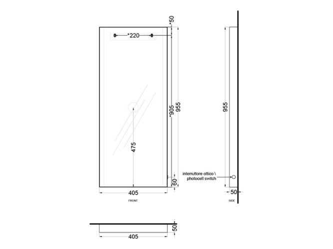 Зеркало CIELO ARCADIA ARSPSAL BZ