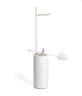 Stil Haus Hashi, стойка h62 см: бумагодержатель/белый керамический ёрш, цвет белый матовый