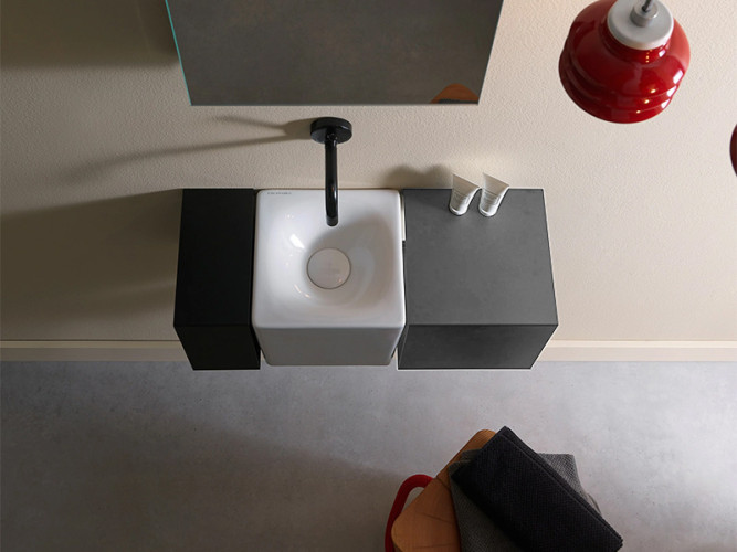 ШКаф настенный Scarabeo FOLD 2306/GRG