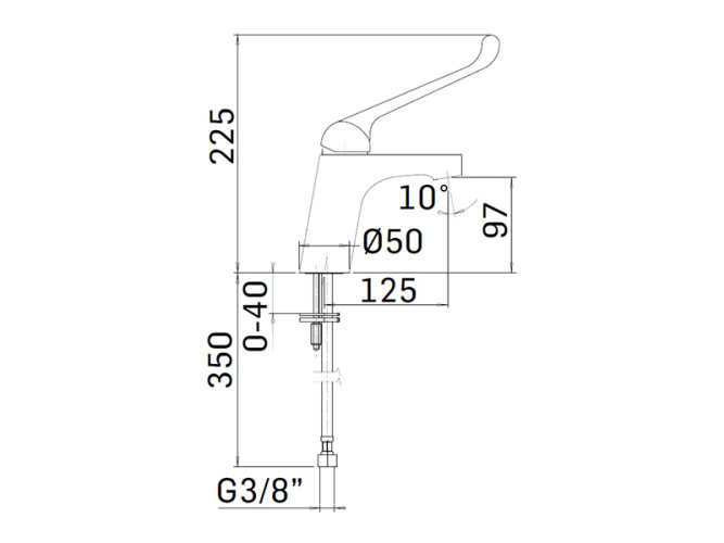 Смеситель для раковины MAMOLI VIP4 478600000001