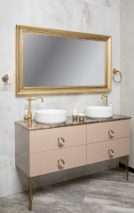 Зеркало Terso 700х1400 бронза с подсветкой