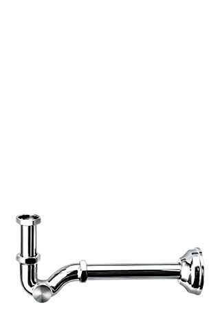 Emmevi, s-образный сифон для раковины, цвет золото