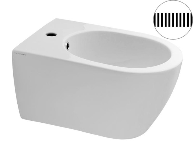 Биде подвесное Scarabeo MOON 5521/RRNR