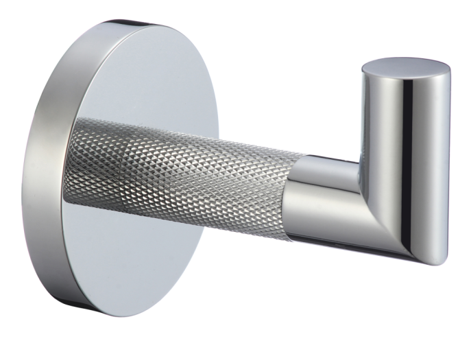 19551 Крючок одинарный для полотенца (ХРОМ) GANZER  (20/1шт)