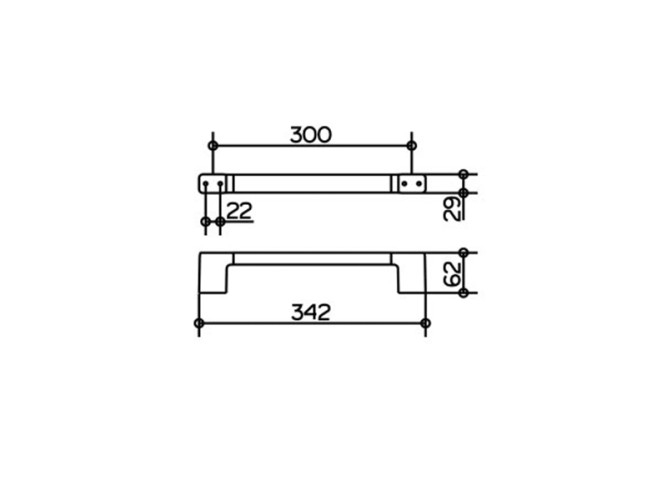 Поручень KEUCO MOLL 12707010000