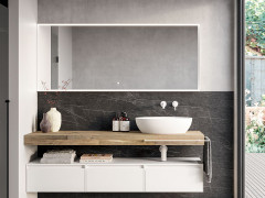 Зеркало c подсветкой BERLONI BAGNO Зеркала и светильники FRN 1800 M L 190