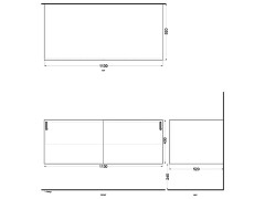 Тумба под раковину CIELO DELFO DECESF RG