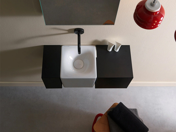 ШКаф настенный Scarabeo FOLD 2305/NROP