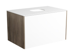 Подвесная тумба для раковины SIMAS FORIU FOM80 bia/bia matt