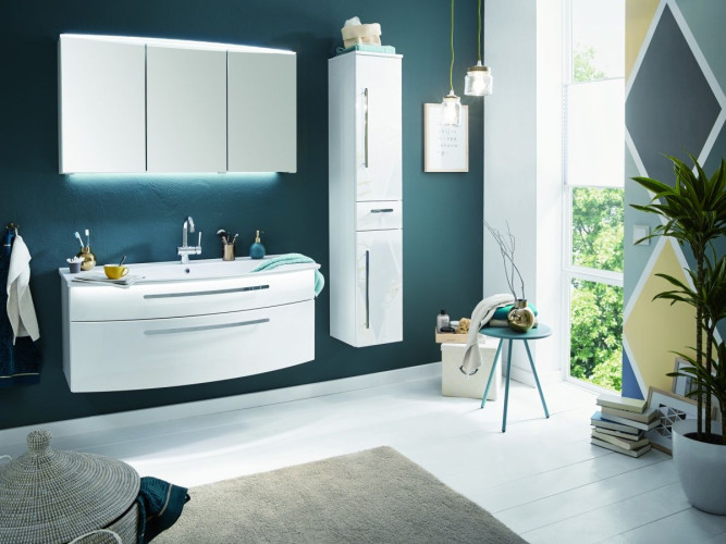 Комплект мебели Puris Speed, 800 мм, цвет белый высокоглянцевый