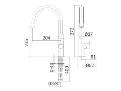 Смеситель для кухни MAMOLI PROGRAMMA CUCINA 740800000V01
