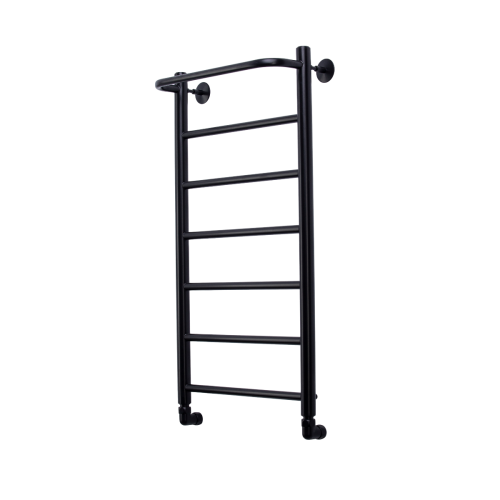 Полотенцесушитель водяной Comfysan Capri W-8 80/40 с полкой, черный